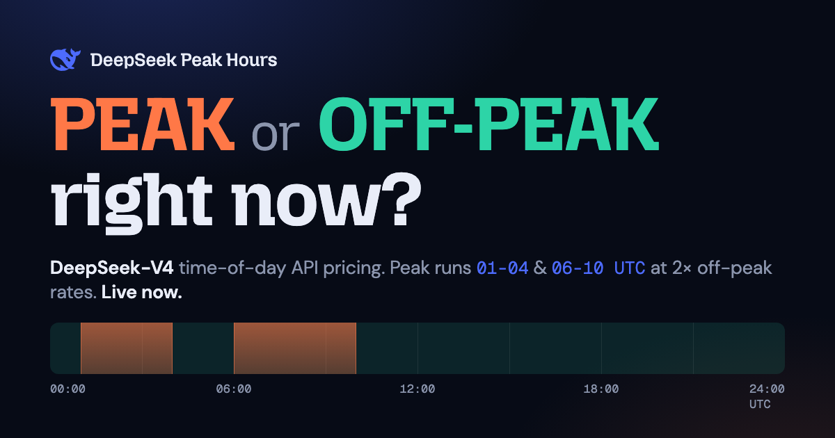 deepseek-peak-hours.sivaram.dev image